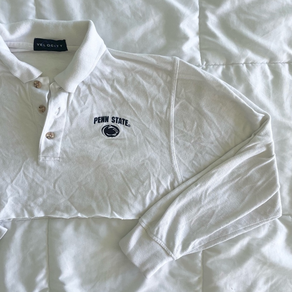 Penn State cropped polo